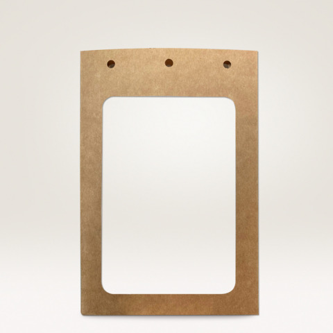 Porta badge Avery A6 in cartoncino certificato FSC® - inserti in carta inclusi - conf. 25 pz - 4839XL